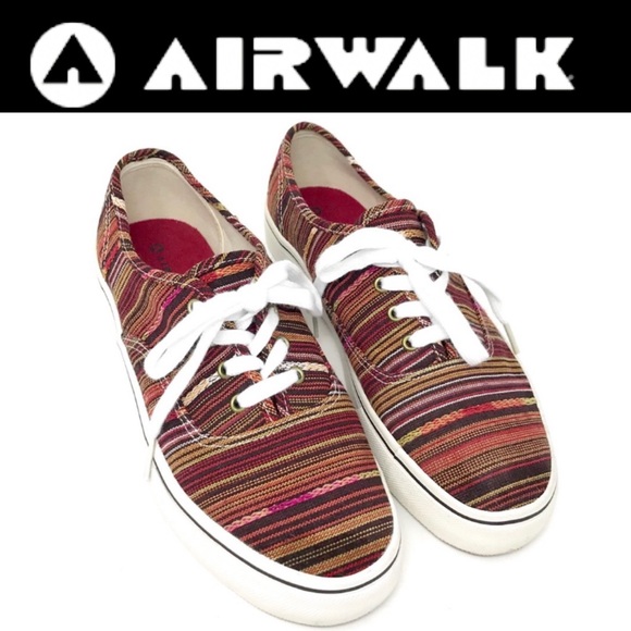 Airwalk Baja Aztec Tribal Canvas Sneakers 10 - Picture 4 of 16